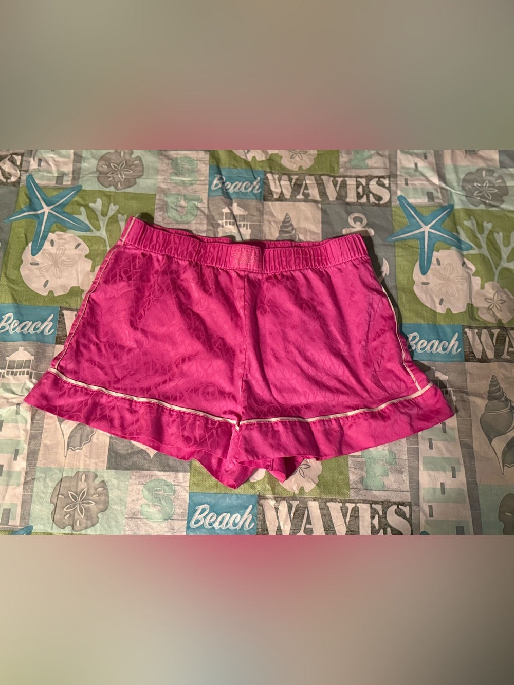 Victoria Secret Sleep Shorts Pink Size Medium